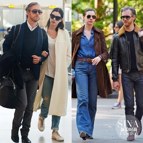 孕前海瑟薇跟老公出街，簡(jiǎn)直就是穿搭范本