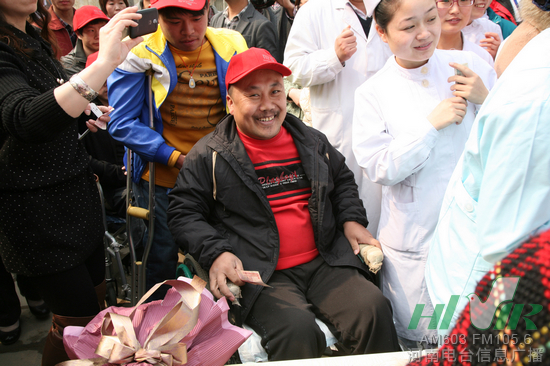 “豫殘聯(lián)盟”的愛心志愿者 “豫殘聯(lián)盟”的愛心志愿者