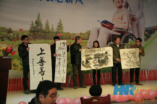 愛(ài)心人士捐贈(zèng)書畫作品 愛(ài)心人士捐贈(zèng)書畫作品