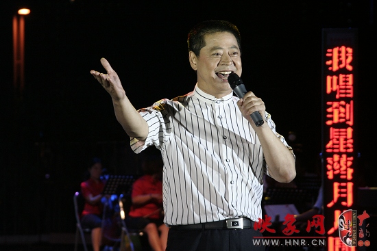 國家一級(jí)演員、河南省曲劇團(tuán)團(tuán)長孟祥禮演唱《你家在哪里》