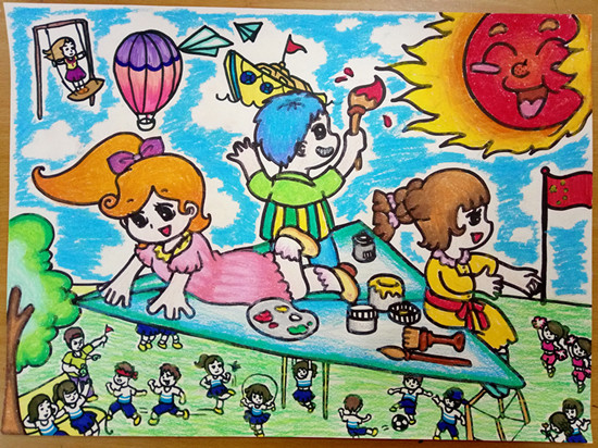 周楚文《放飛》輔導(dǎo)教師：時(shí)尹航（工一?。? oldsrc=