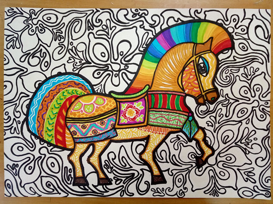 周楚文《馬蹄聲聲》輔導(dǎo)教師：時(shí)尹航（工一?。? oldsrc=