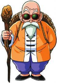 　《七龍珠》經(jīng)典形象龜仙人。