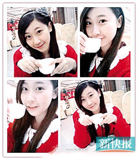 微博上的華農(nóng)"90后美女教師"。