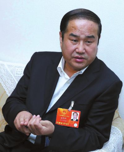 保定市長馬譽(yù)峰。資料圖片