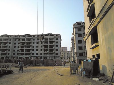 　適園雅居小區(qū)，已建起13棟住宅樓。