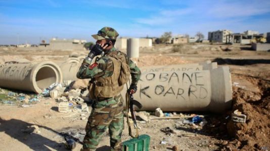 科巴尼成為庫爾德部隊(duì)和“伊斯蘭國(guó)”組織爭(zhēng)奪之地