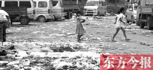 “垃圾山”一隅 “垃圾山”一隅