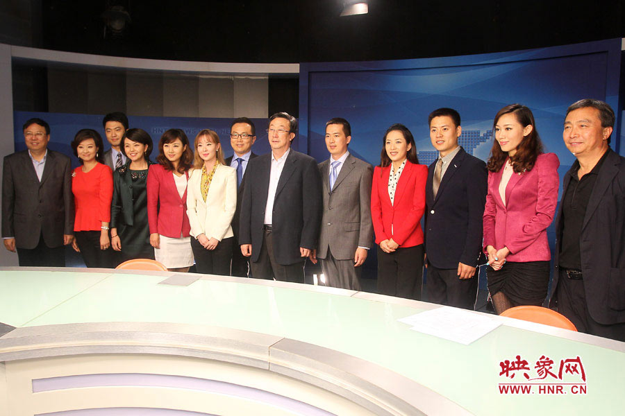 河南省委書(shū)記、省人大常委會(huì)主任郭庚茂視察河南人民廣播電臺(tái) 映象網(wǎng)記者邵恰 段晉哲/攝