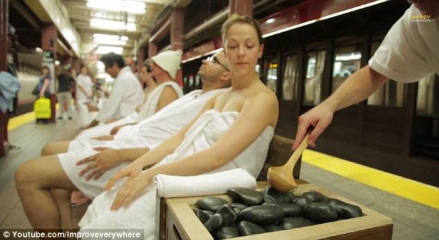 地鐵站變成桑拿浴室 地鐵站變成桑拿浴室