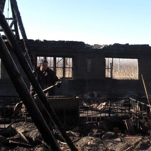 養(yǎng)豬場失火生豬變烤豬