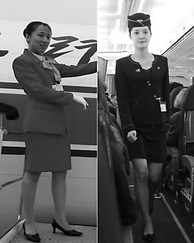 韓國媒體11日紛紛報道了朝鮮高麗航空空姐換裝的消息，并認為新服裝更能體現(xiàn)女性美。