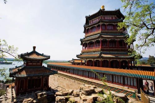 北方的皇家園林象征著盛世的繁華。