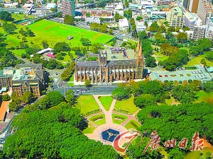 　　悉尼海德公園。