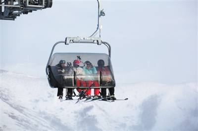 云頂樂(lè)園的高速纜車(chē)。