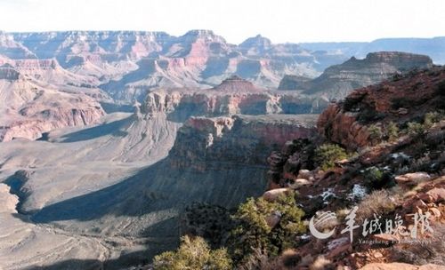 　　美國(guó)科羅拉多大峽谷是人生應(yīng)該去的50個(gè)地方之一。 新華社/路透