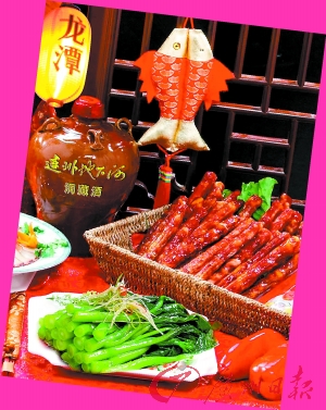 連州菜心、臘味飄香。