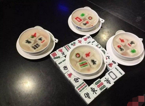 來碗清一色！火鍋店推出創(chuàng)意麻將湯圓