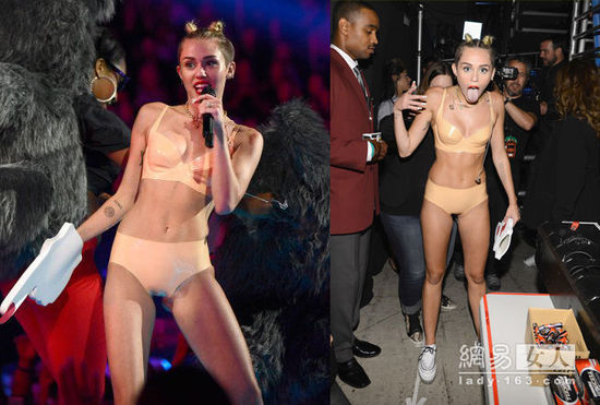 《時代》2013最佳最雷著裝 麥莉裸色比基尼成最雷 《時代》2013最佳最雷著裝 麥莉裸色比基尼成最雷