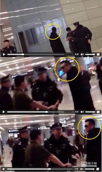 “爾康”周杰機(jī)場(chǎng)與他人吵架：你是二貨嗎？（圖）