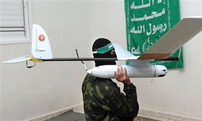 無人機(jī)：哈馬斯自制，在以領(lǐng)土上偵察時被擊落。