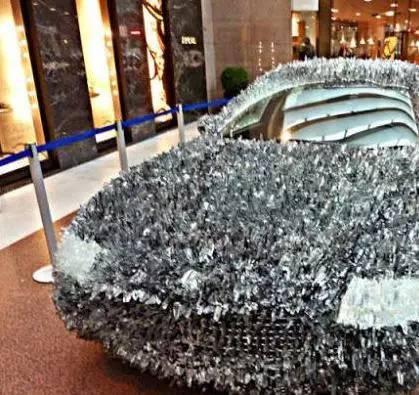 驚！車主用玻璃渣改裝瑪莎拉蒂