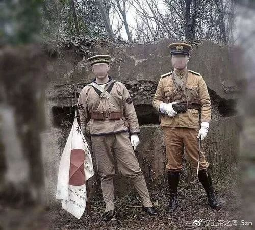 犯眾怒！兩男子抗日碉堡前扮日本兵拍照 警方介入