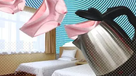 太惡心！女游客竟用酒店燒水壺煮自己的臟內(nèi)褲