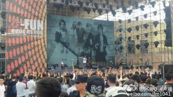 河南交通廣播主持人佳音、彎彎、朱浩都登上了優(yōu)放舞臺(tái)，優(yōu)放，交廣在這里！