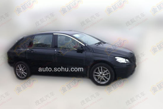 騰勢(shì)電動(dòng)車(chē)測(cè)試車(chē)諜照 騰勢(shì)電動(dòng)車(chē)測(cè)試車(chē)諜照