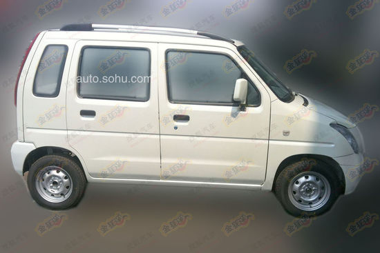 此次曝光的改款昌河北斗星 此次曝光的改款昌河北斗星