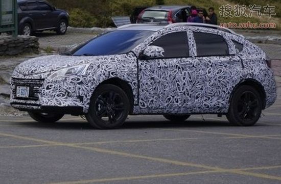 納智捷第二款SUV諜照 納智捷第二款SUV諜照