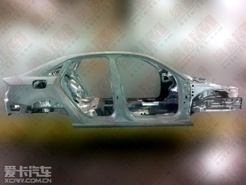 國(guó)產(chǎn)奧迪A3三廂白車身曝光 國(guó)產(chǎn)奧迪A3三廂白車身曝光