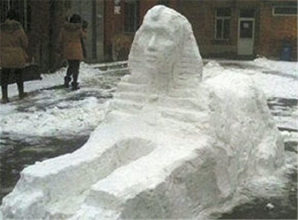 創(chuàng)意十足！日系列卡通雪人走紅