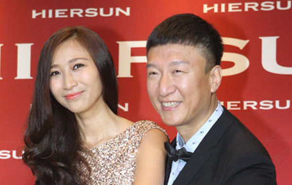 圖為孫紅雷、王駿迪夫婦。