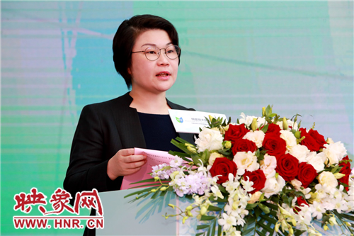 恒大集團(tuán)常務(wù)副總裁、恒大健康集團(tuán)董事長(zhǎng)談朝暉致辭