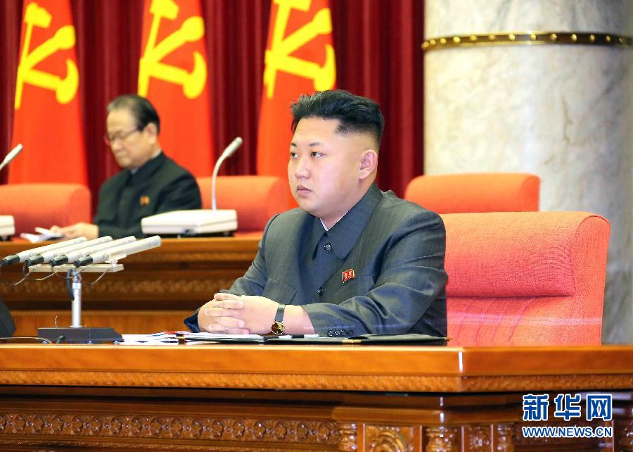 12月8日，在朝鮮平壤，朝鮮勞動(dòng)黨第一書(shū)記金正恩出席并指導(dǎo)朝鮮勞動(dòng)黨中央政治局?jǐn)U大會(huì)議。