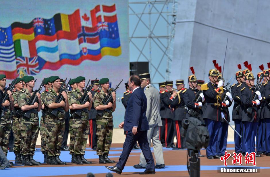 諾曼底登陸70周年紀(jì)念儀式 20國(guó)元首和政府首腦出席 諾曼底登陸70周年紀(jì)念儀式 20國(guó)元首和政府首腦出席