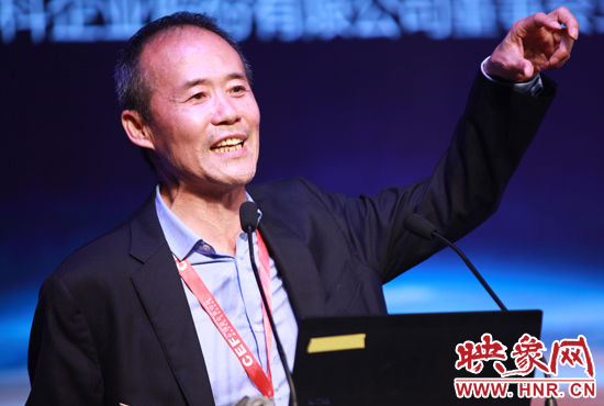圖為萬科企業(yè)股份有限公司董事會主席王石。(新浪財(cái)經(jīng) 梁斌 攝)