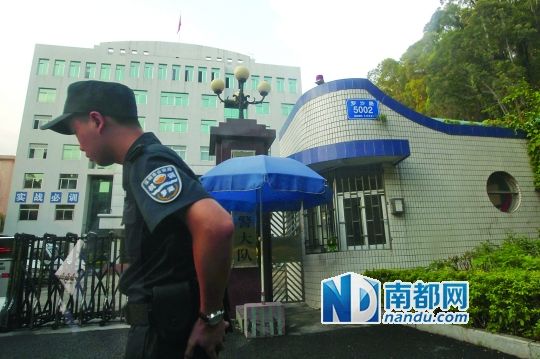 　中標(biāo)的美發(fā)公司注冊(cè)地點(diǎn)就在羅湖公安分局巡警大隊(duì)里面。