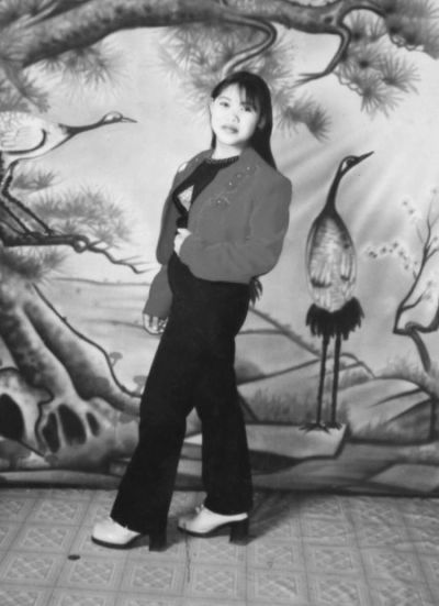 　錢(qián)家保存的錢(qián)仁鳳年輕時(shí)的照片。