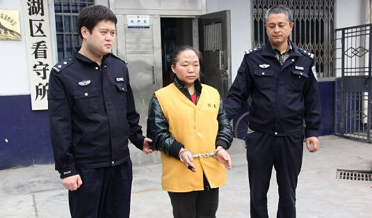 被抓的王某，網友稱：這不是大明湖畔的容嬤嬤么