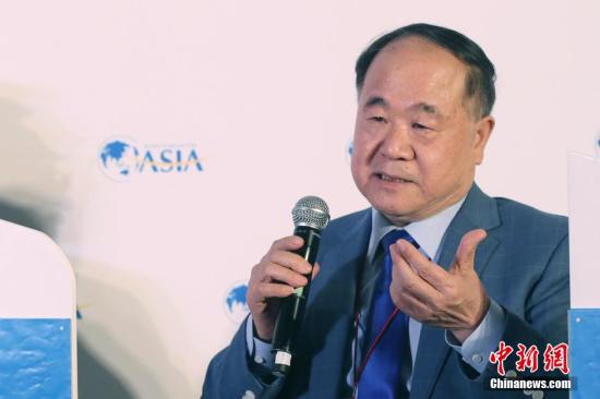 資料圖：莫言。 中新社記者 韓海丹 攝