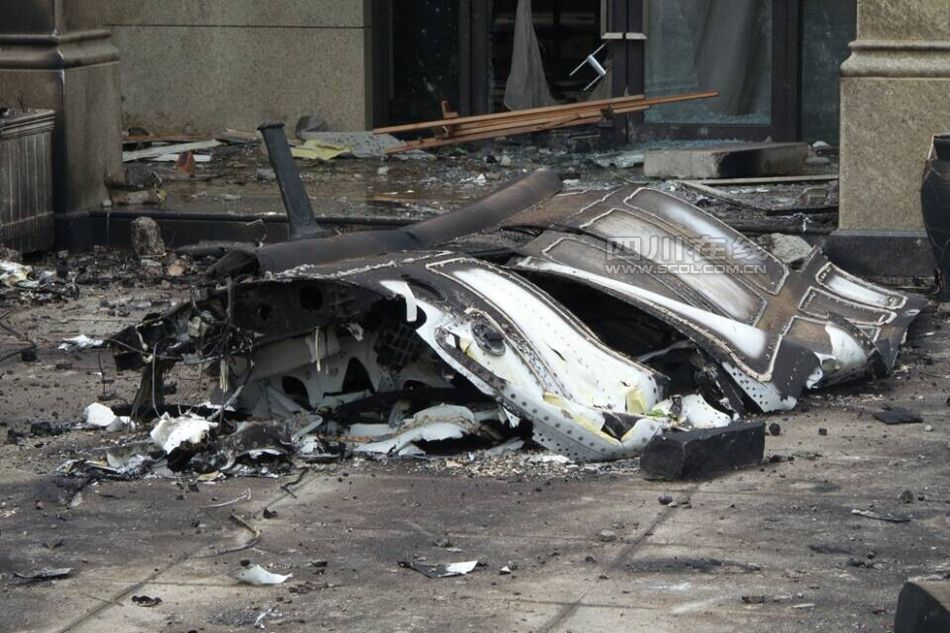 　事發(fā)現(xiàn)場(chǎng)。（網(wǎng)友供圖）