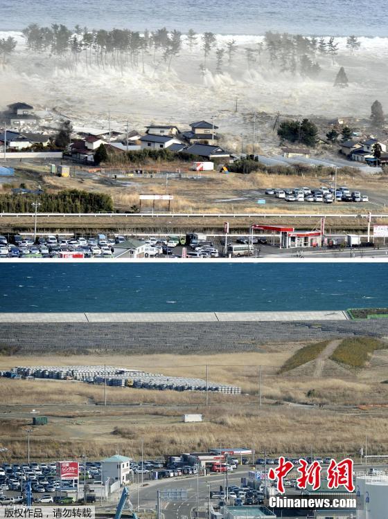 日本大地震災(zāi)區(qū)今昔對比圖 日本大地震災(zāi)區(qū)今昔對比圖