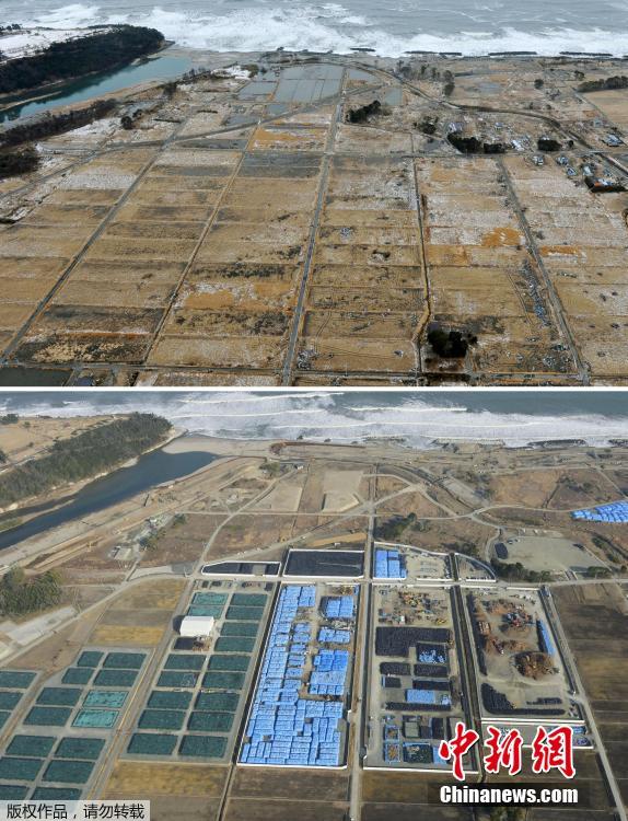 日本大地震災(zāi)區(qū)今昔對比圖 日本大地震災(zāi)區(qū)今昔對比圖
