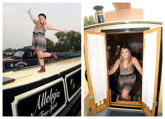 學(xué)生公寓住宿費(fèi)太貴 倫敦女大學(xué)生買(mǎi)小船當(dāng)住所(組圖) 學(xué)生公寓住宿費(fèi)太貴 倫敦女大學(xué)生買(mǎi)小船當(dāng)住所(組圖)