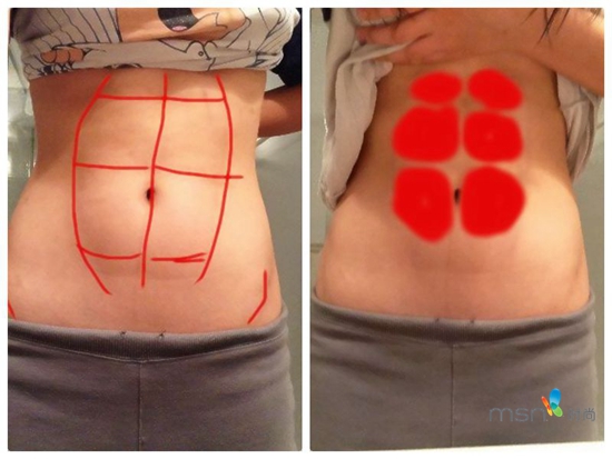 蔡依林 你的馬甲線“脫妝”了！