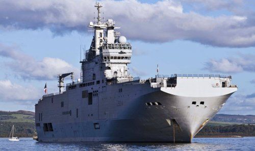 俄羅斯向法國購買西北風(fēng)級兩棲攻擊艦。