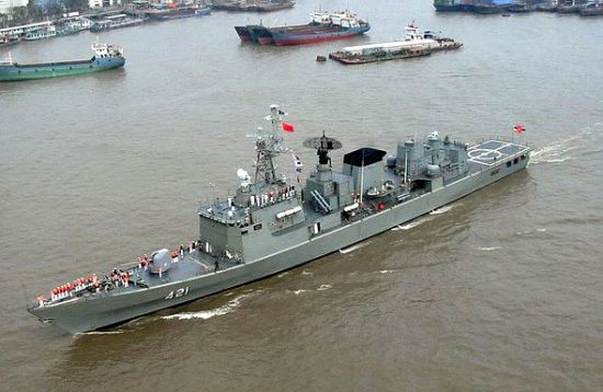 資料圖：中國為泰國建造的納萊頌恩級護(hù)衛(wèi)艦。